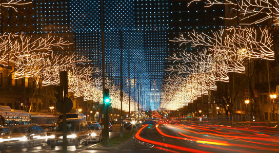 Luces de navidad Madrid 2017