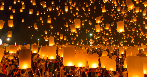 Festival de los faroles en China