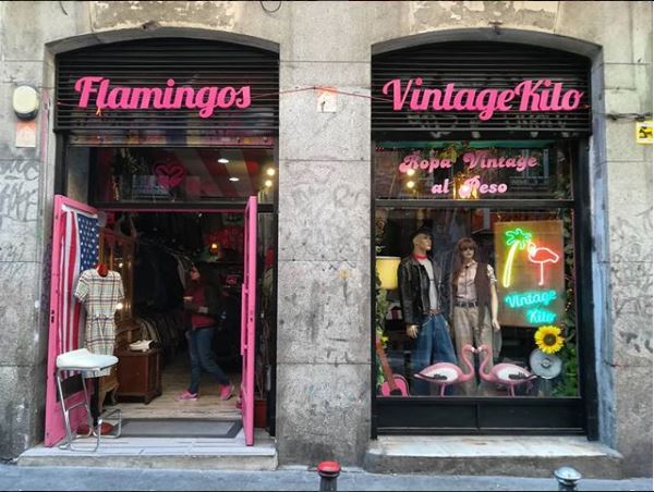 Tienda Flamingos Vintage Kilo