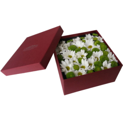 Caja de flores