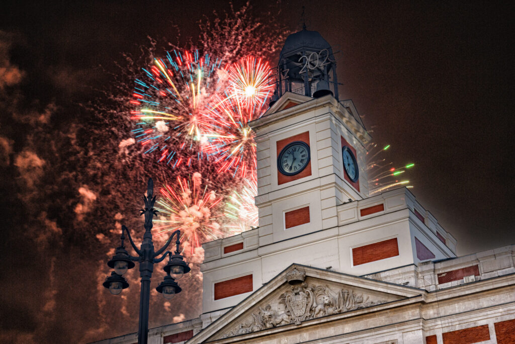 Campanadas en el reloj de la Puerta del Sol, Gavirental